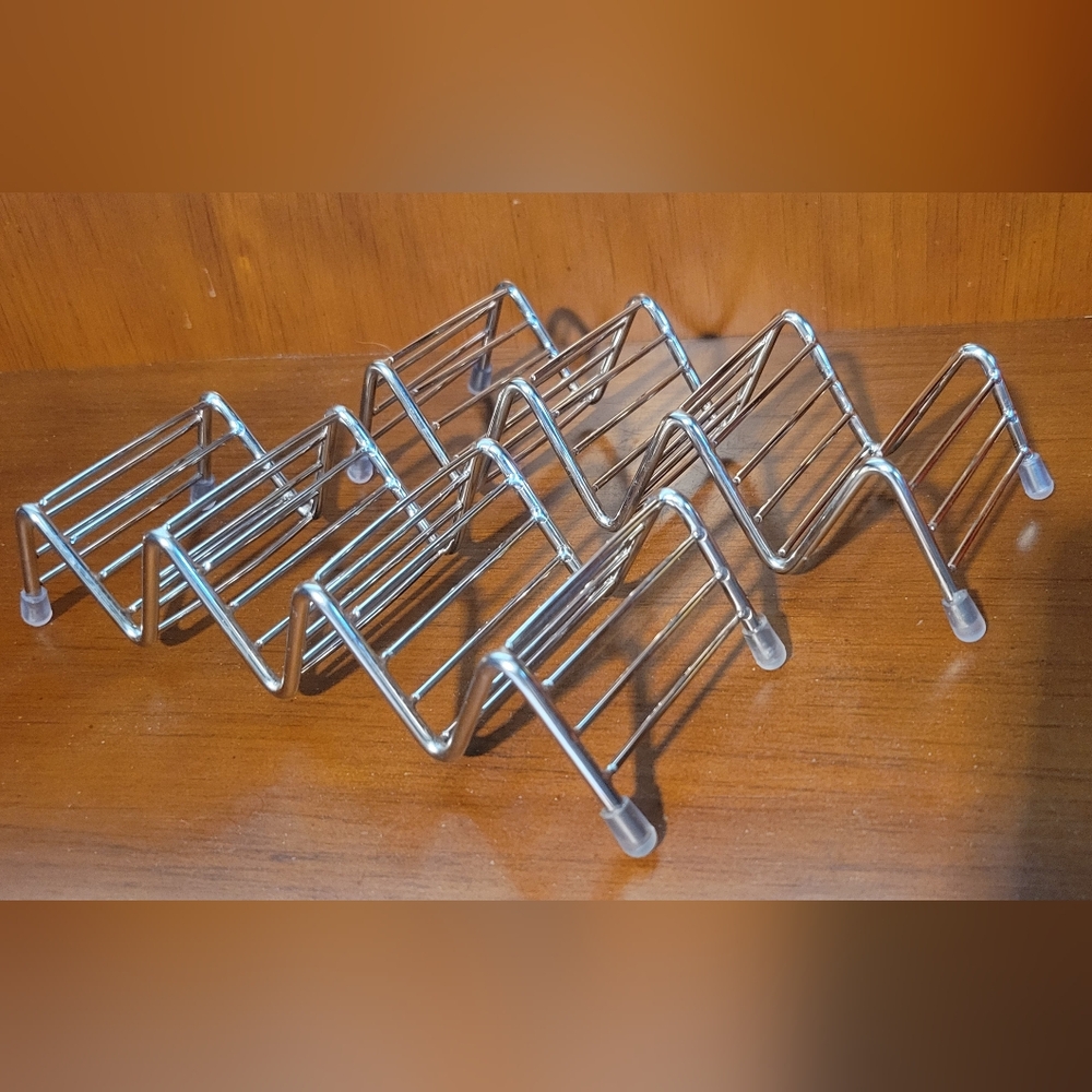 Taco Holder Rack Stainless Steel 2-pack